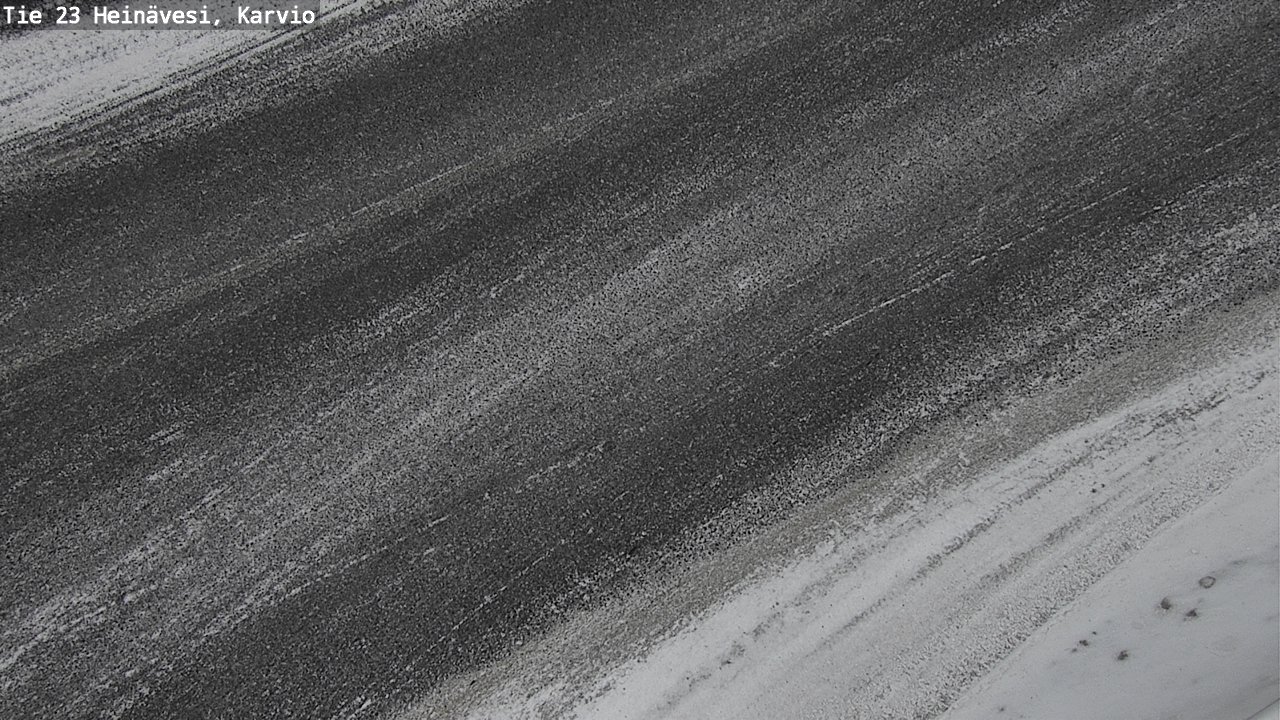 Weather Camera Image Road 23 Heinävesi, Karvio, Heinävesi, Pohjois-Karjala