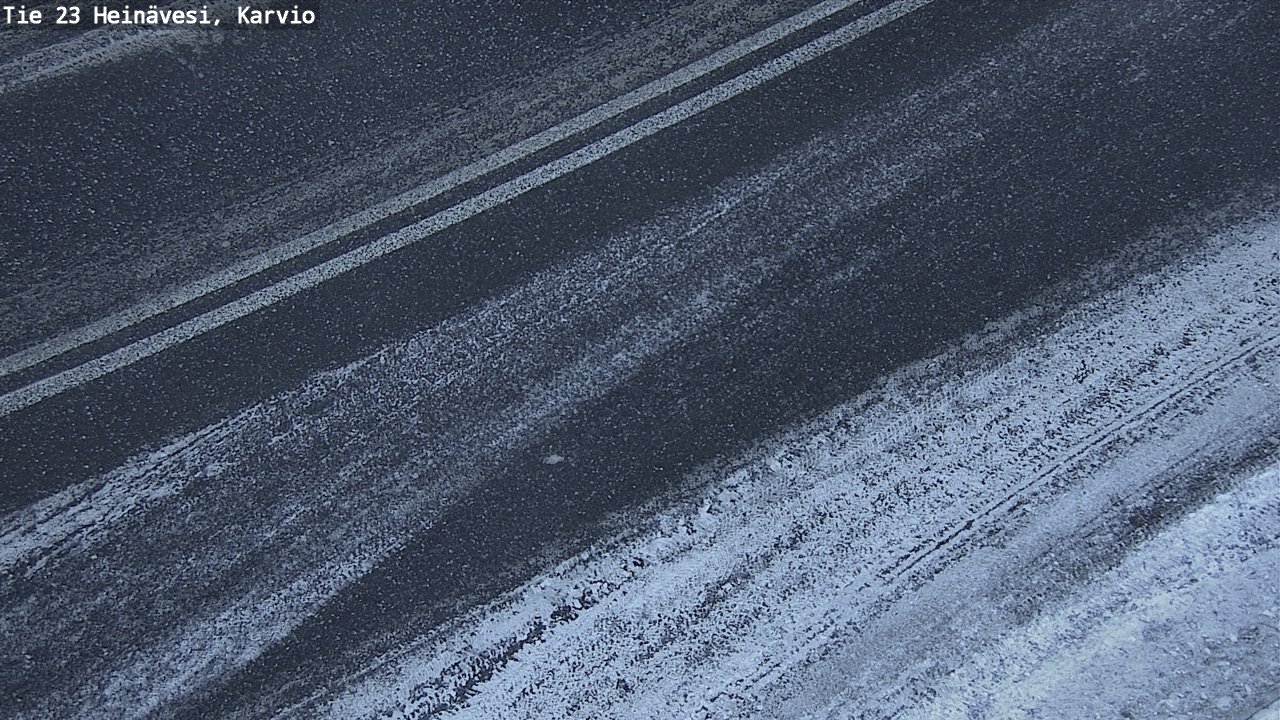 Weather Camera Image Road 23 Heinävesi, Karvio, Heinävesi, Pohjois-Karjala
