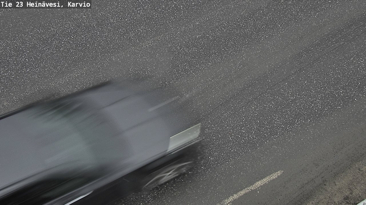 Weather Camera Image Väg 23 Heinävesi, Karvio, Heinävesi, Pohjois-Karjala