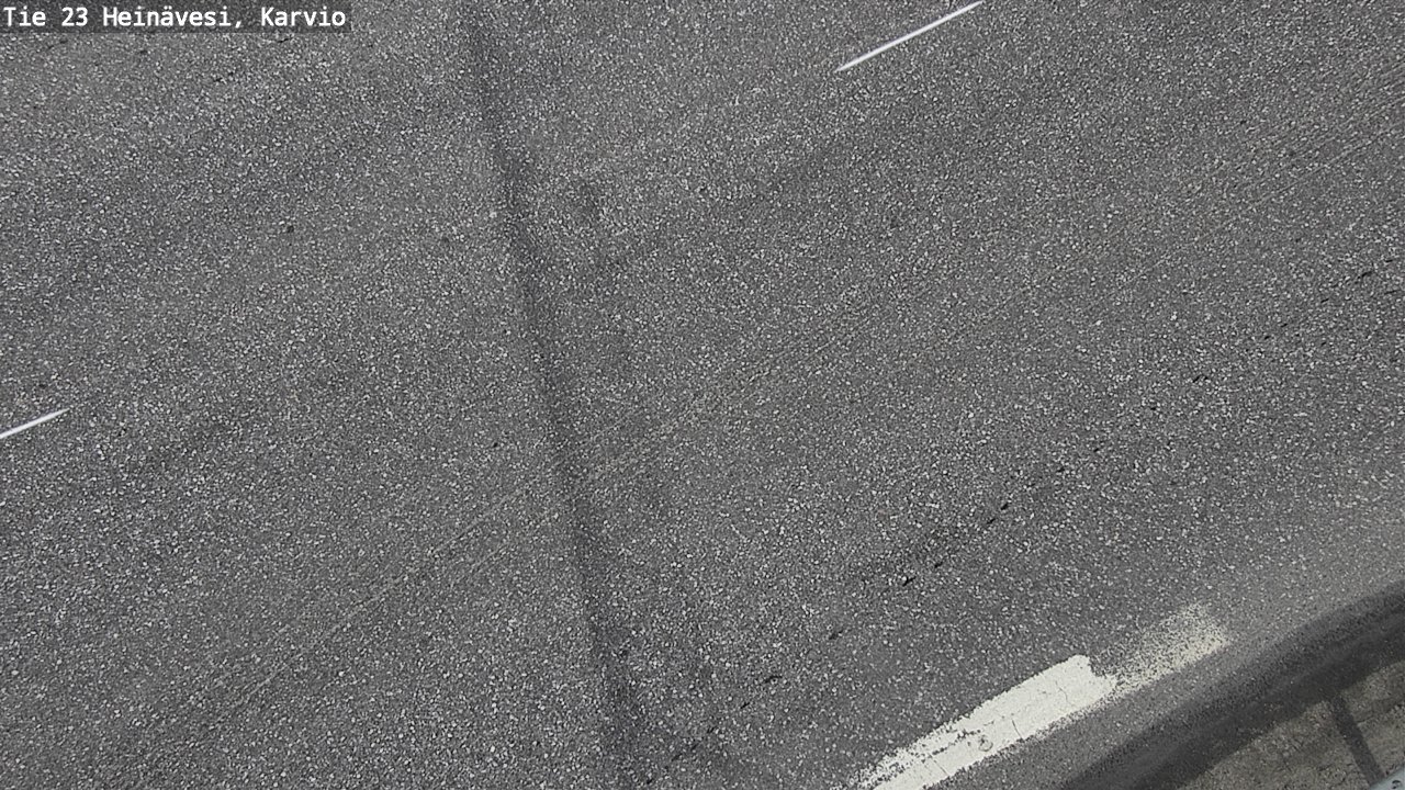 Weather Camera Image Road 23 Heinävesi, Karvio, Heinävesi, Pohjois-Karjala