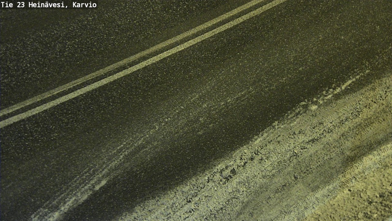 Weather Camera Image Road 23 Heinävesi, Karvio, Heinävesi, Pohjois-Karjala