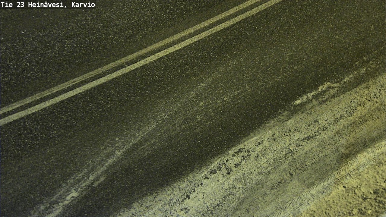 Weather Camera Image Road 23 Heinävesi, Karvio, Heinävesi, Pohjois-Karjala