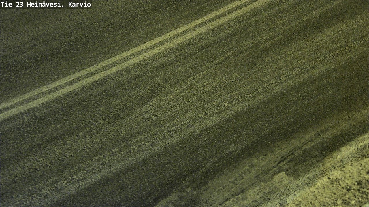 Weather Camera Image Road 23 Heinävesi, Karvio, Heinävesi, Pohjois-Karjala