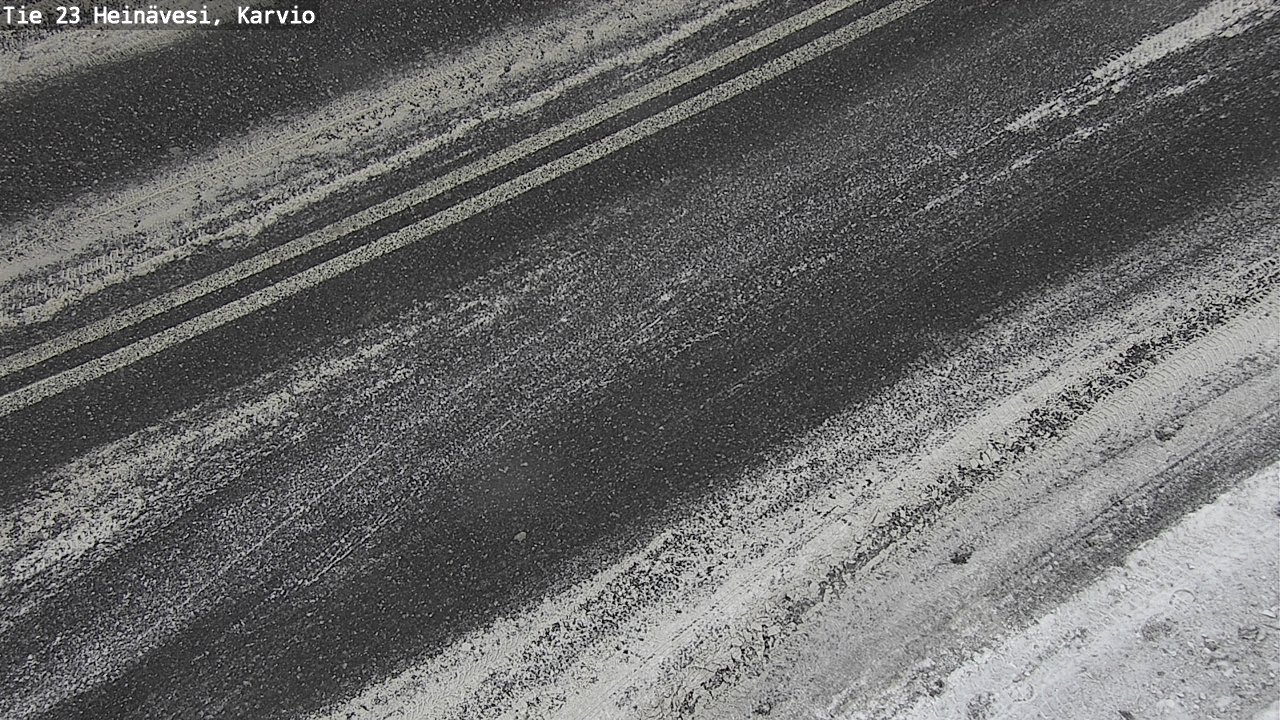 Weather Camera Image Road 23 Heinävesi, Karvio, Heinävesi, Pohjois-Karjala