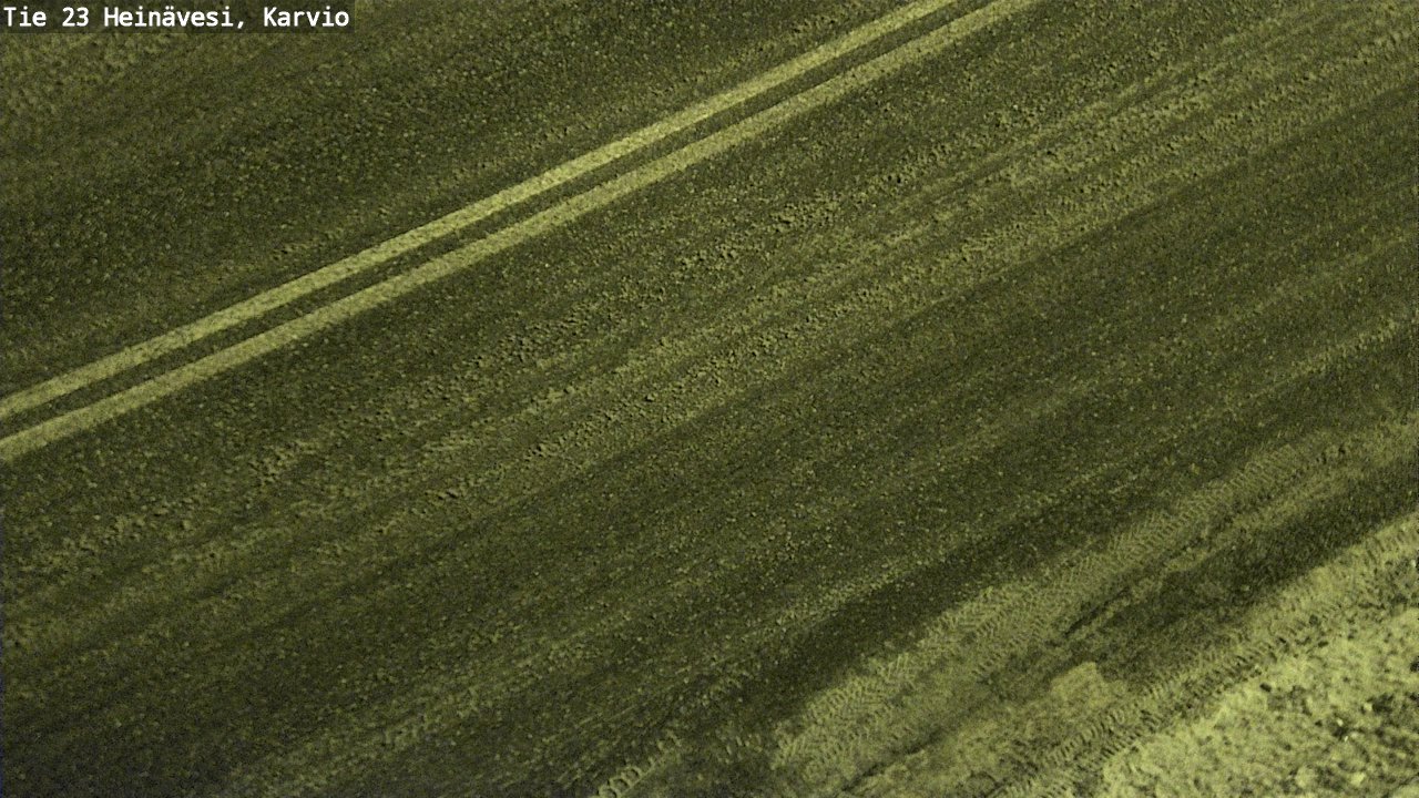 Weather Camera Image Road 23 Heinävesi, Karvio, Heinävesi, Pohjois-Karjala