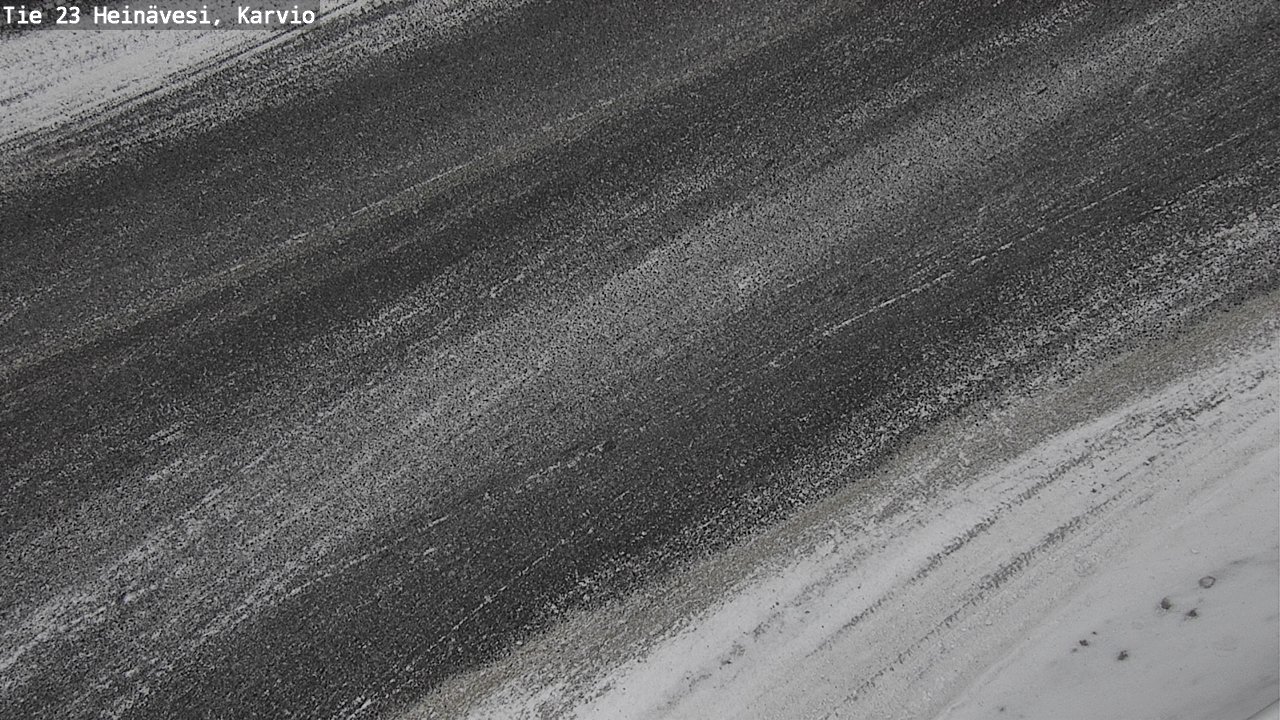 Weather Camera Image Road 23 Heinävesi, Karvio, Heinävesi, Pohjois-Karjala