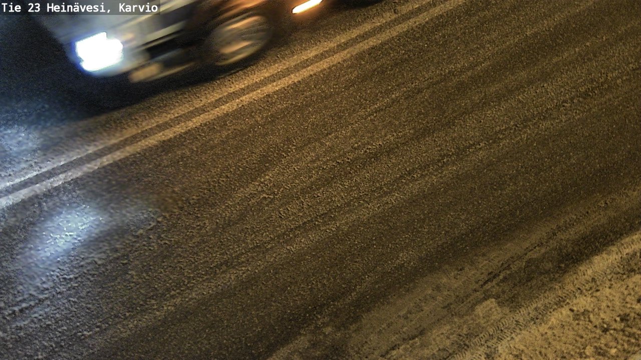 Weather Camera Image Road 23 Heinävesi, Karvio, Heinävesi, Pohjois-Karjala