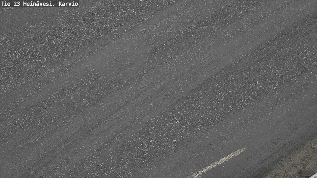 Weather Camera Image Väg 23 Heinävesi, Karvio, Heinävesi, Pohjois-Karjala