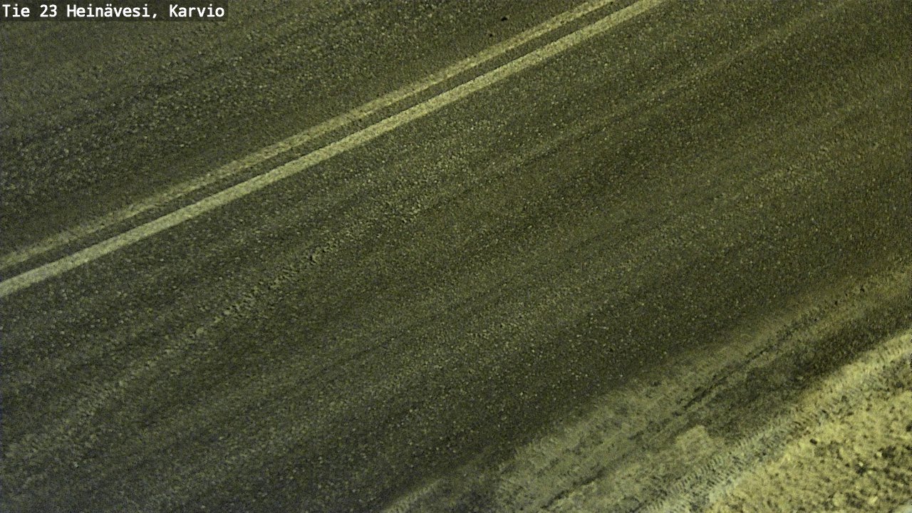 Weather Camera Image Road 23 Heinävesi, Karvio, Heinävesi, Pohjois-Karjala