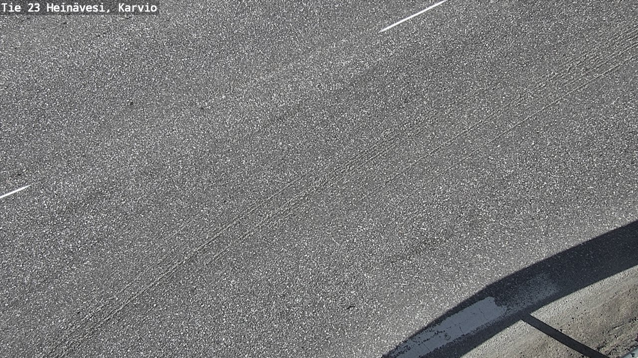 Weather Camera Image Väg 23 Heinävesi, Karvio, Heinävesi, Pohjois-Karjala