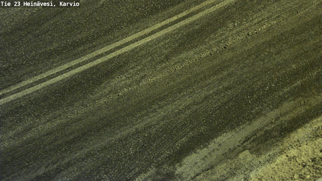 Weather Camera Image Road 23 Heinävesi, Karvio, Heinävesi, Pohjois-Karjala