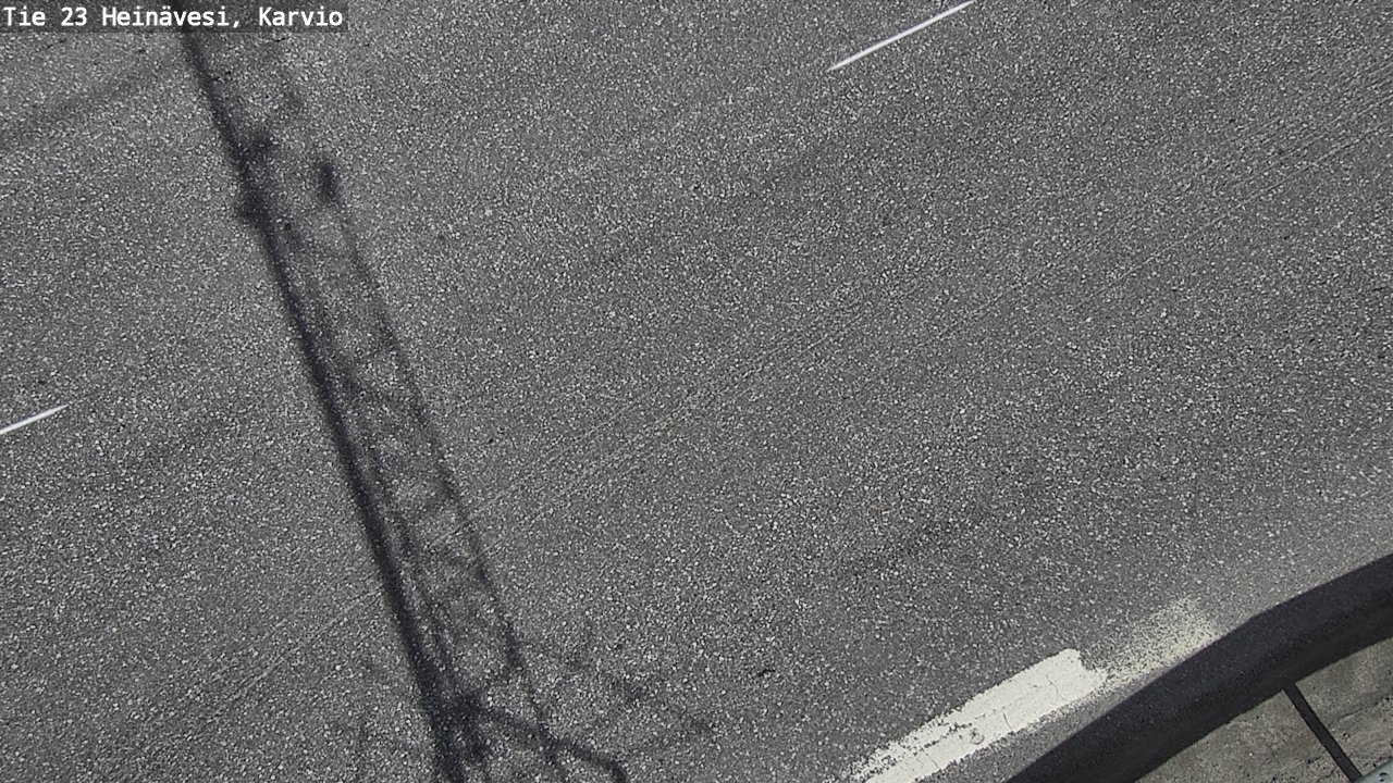 Weather Camera Image Road 23 Heinävesi, Karvio, Heinävesi, Pohjois-Karjala