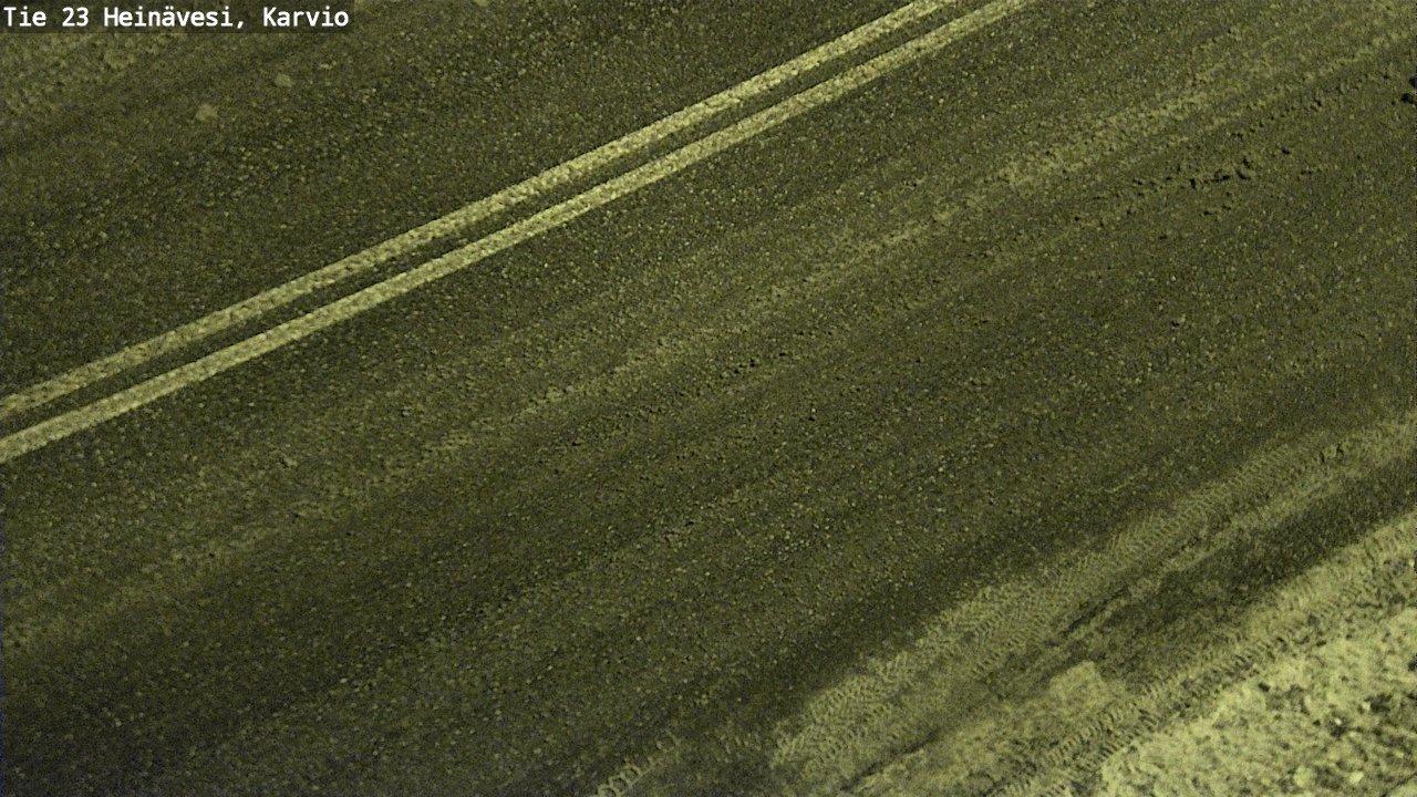 Weather Camera Image Road 23 Heinävesi, Karvio, Heinävesi, Pohjois-Karjala