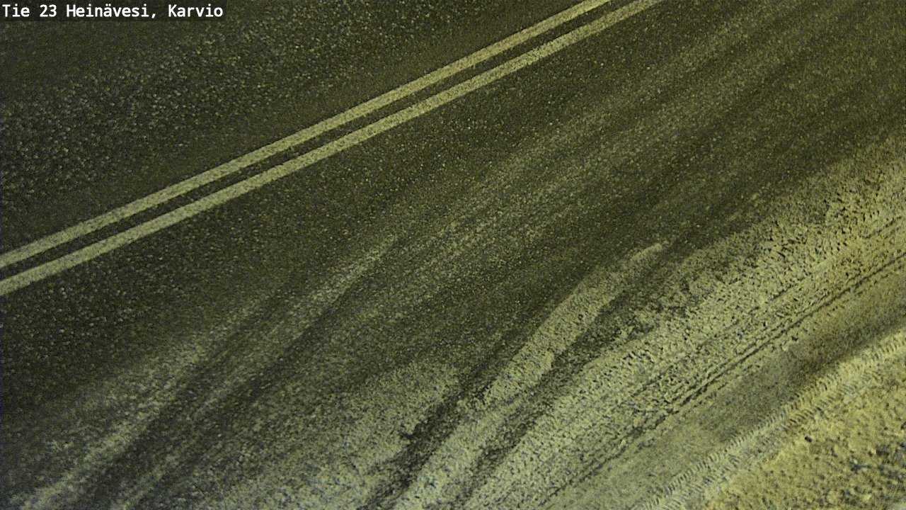Weather Camera Image Road 23 Heinävesi, Karvio, Heinävesi, Pohjois-Karjala