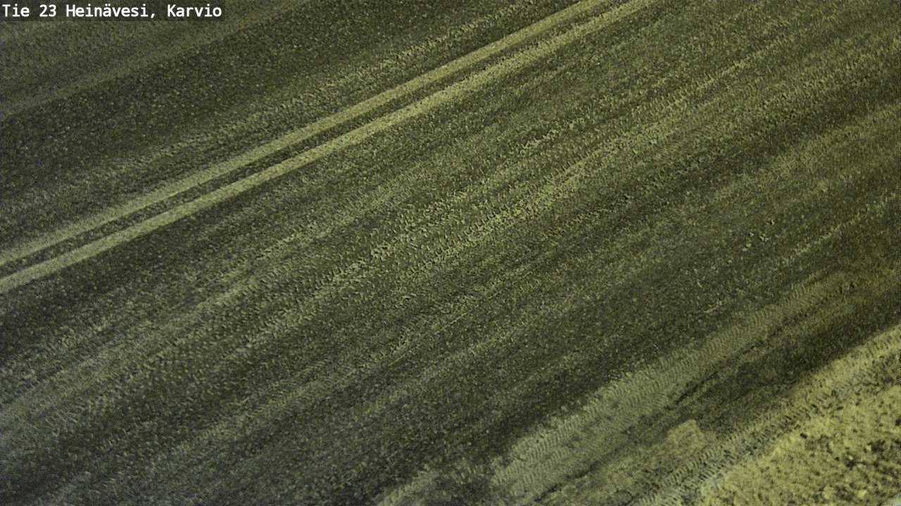 Weather Camera Image Road 23 Heinävesi, Karvio, Heinävesi, Pohjois-Karjala