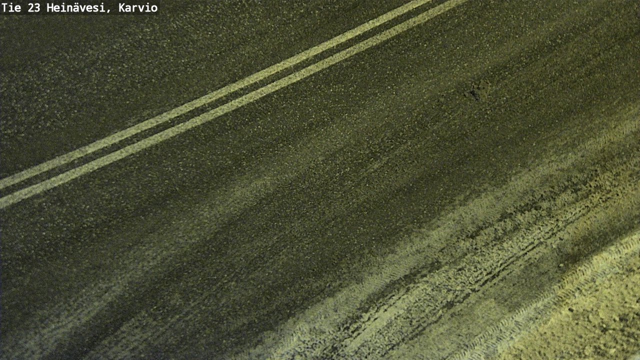 Weather Camera Image Road 23 Heinävesi, Karvio, Heinävesi, Pohjois-Karjala