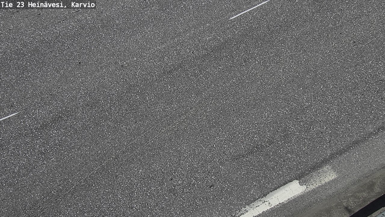 Weather Camera Image Road 23 Heinävesi, Karvio, Heinävesi, Pohjois-Karjala