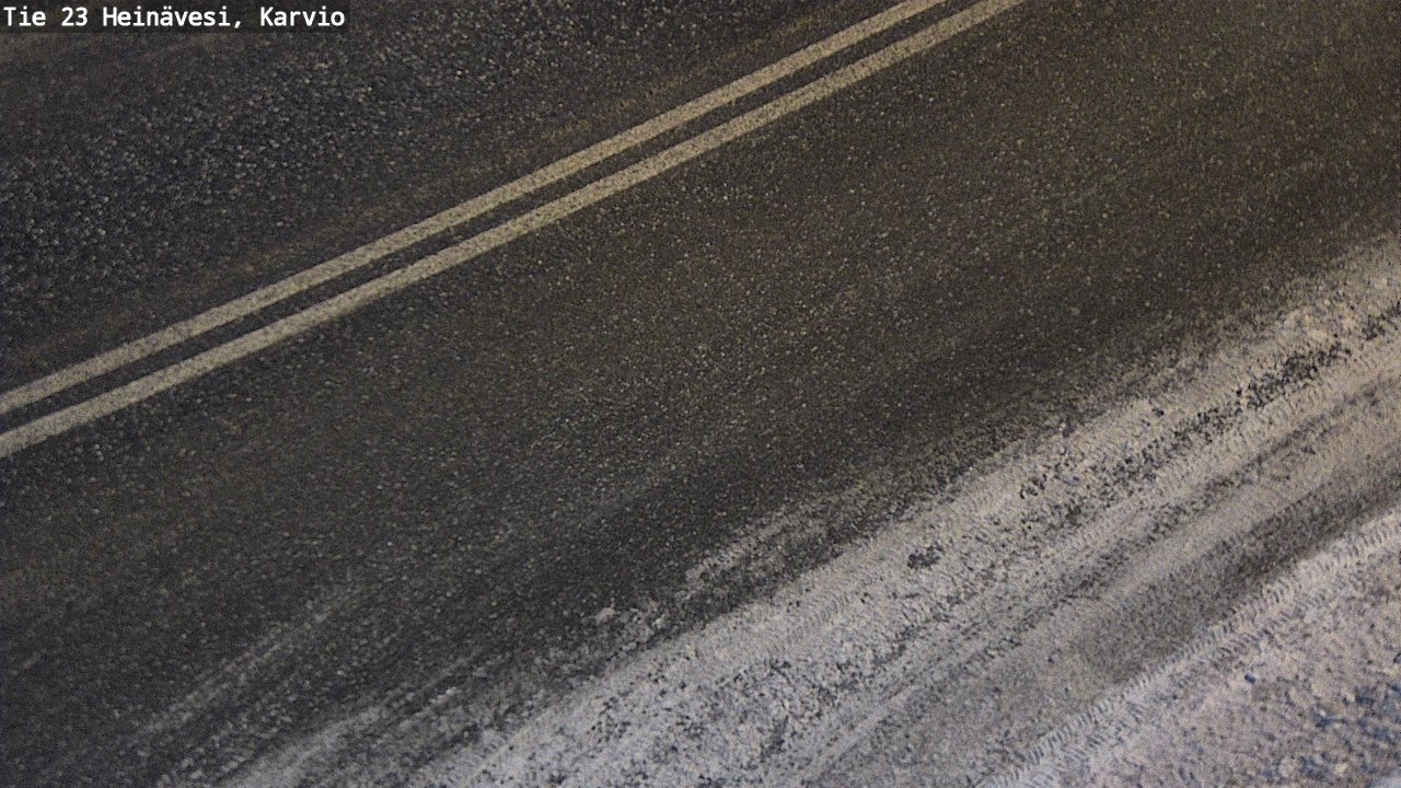 Weather Camera Image Road 23 Heinävesi, Karvio, Heinävesi, Pohjois-Karjala