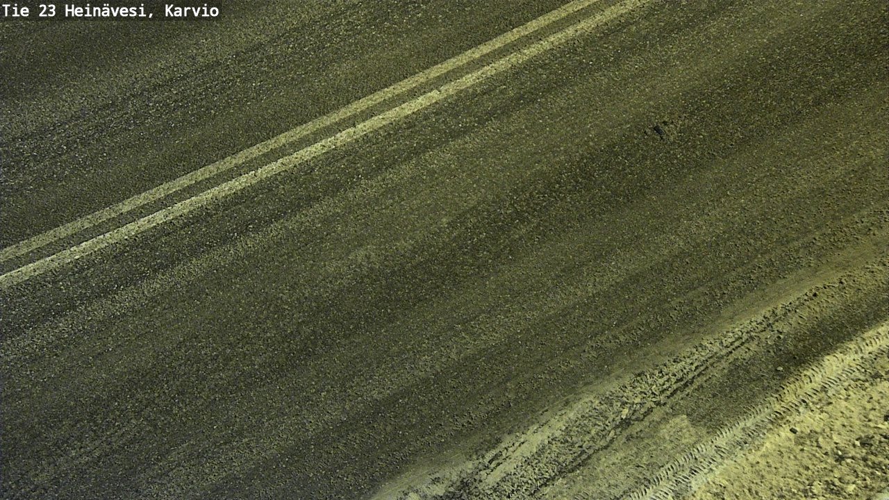 Weather Camera Image Road 23 Heinävesi, Karvio, Heinävesi, Pohjois-Karjala