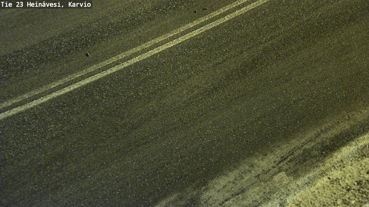 Weather Camera Image Road 23 Heinävesi, Karvio, Heinävesi, Pohjois-Karjala