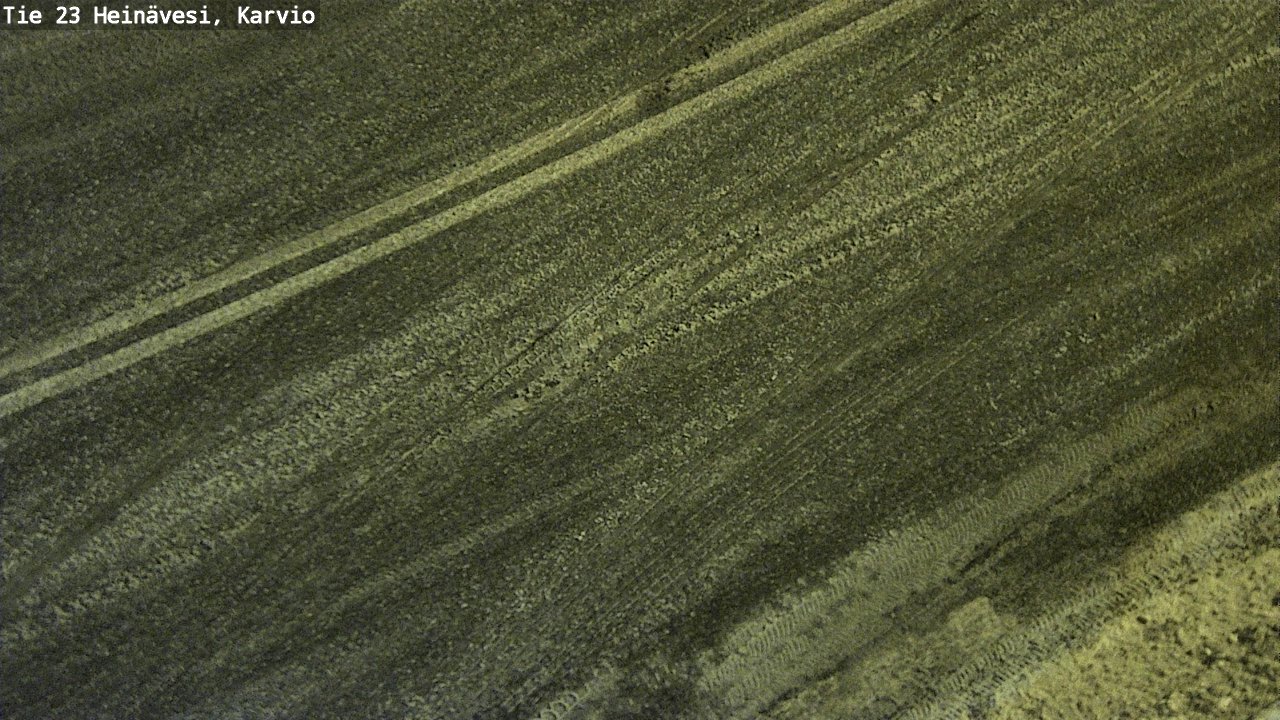Weather Camera Image Road 23 Heinävesi, Karvio, Heinävesi, Pohjois-Karjala