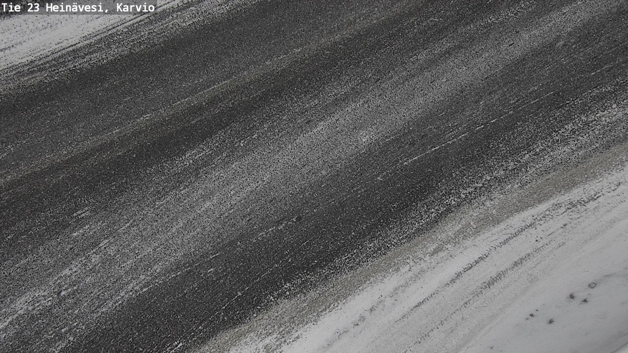 Weather Camera Image Road 23 Heinävesi, Karvio, Heinävesi, Pohjois-Karjala