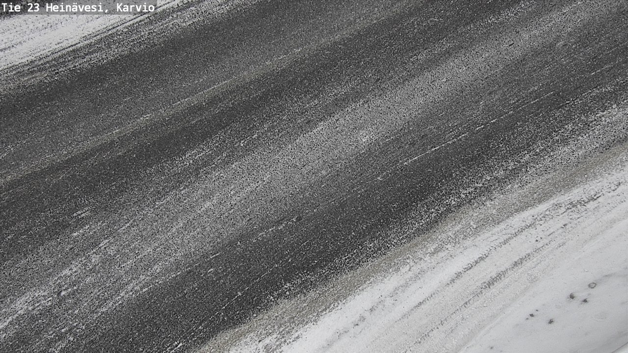 Weather Camera Image Road 23 Heinävesi, Karvio, Heinävesi, Pohjois-Karjala