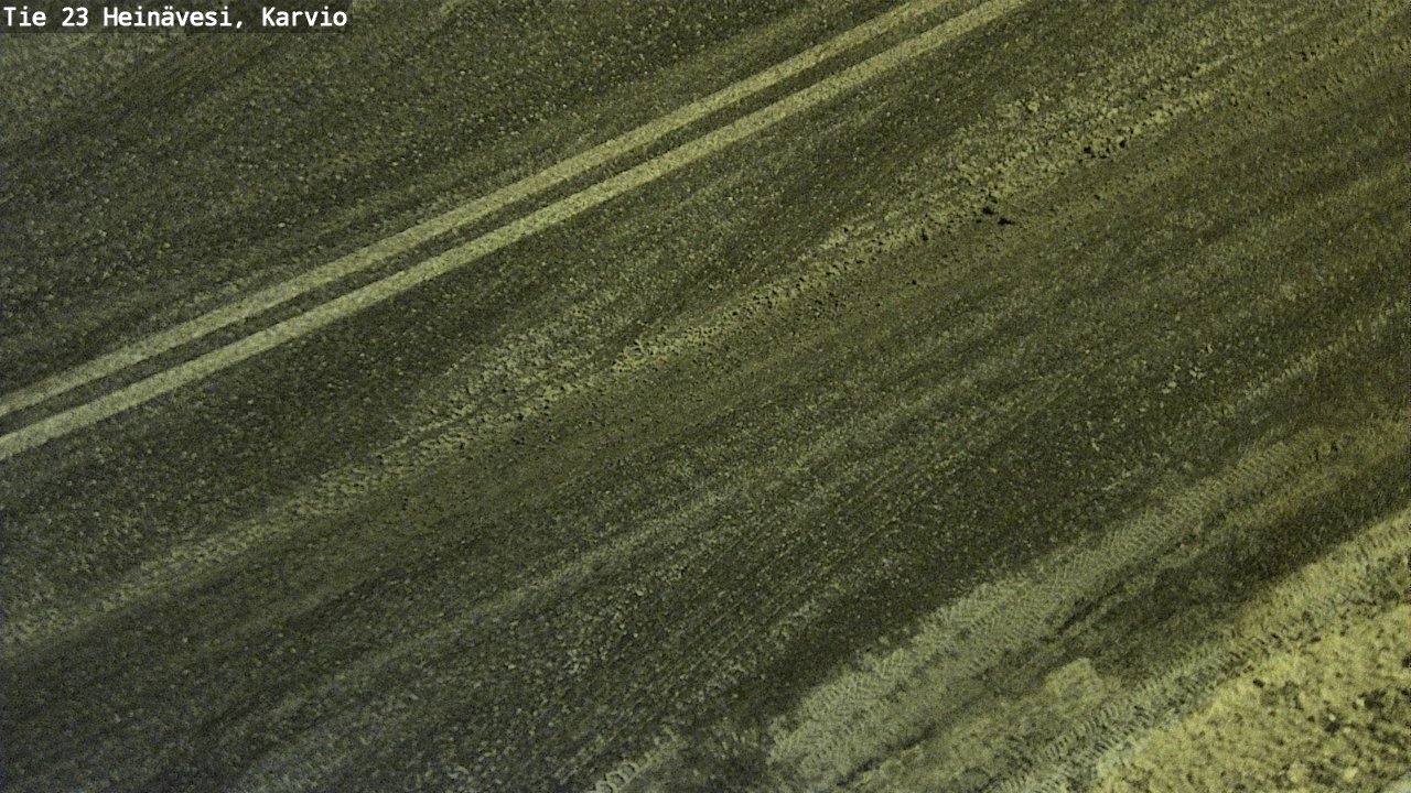 Weather Camera Image Road 23 Heinävesi, Karvio, Heinävesi, Pohjois-Karjala