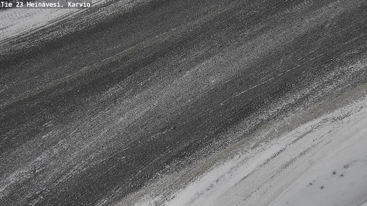 Weather Camera Image Road 23 Heinävesi, Karvio, Heinävesi, Pohjois-Karjala