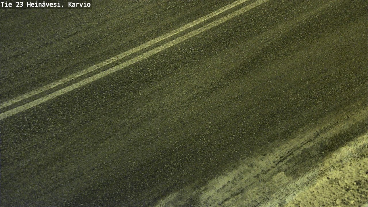 Weather Camera Image Road 23 Heinävesi, Karvio, Heinävesi, Pohjois-Karjala