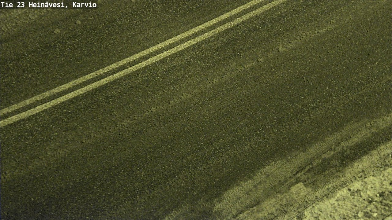 Weather Camera Image Road 23 Heinävesi, Karvio, Heinävesi, Pohjois-Karjala