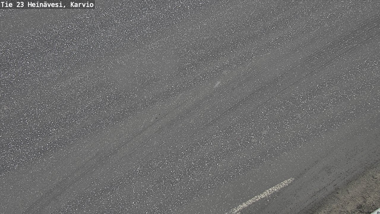 Weather Camera Image Väg 23 Heinävesi, Karvio, Heinävesi, Pohjois-Karjala