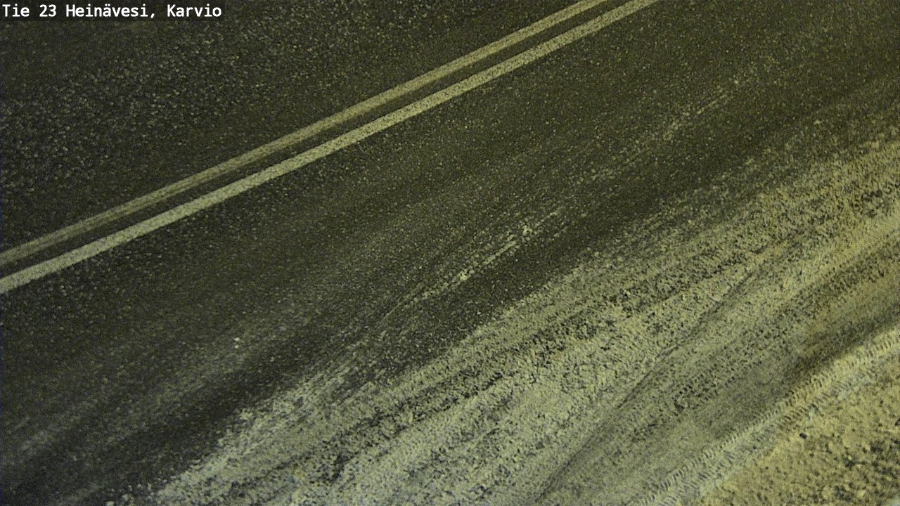 Weather Camera Image Road 23 Heinävesi, Karvio, Heinävesi, Pohjois-Karjala