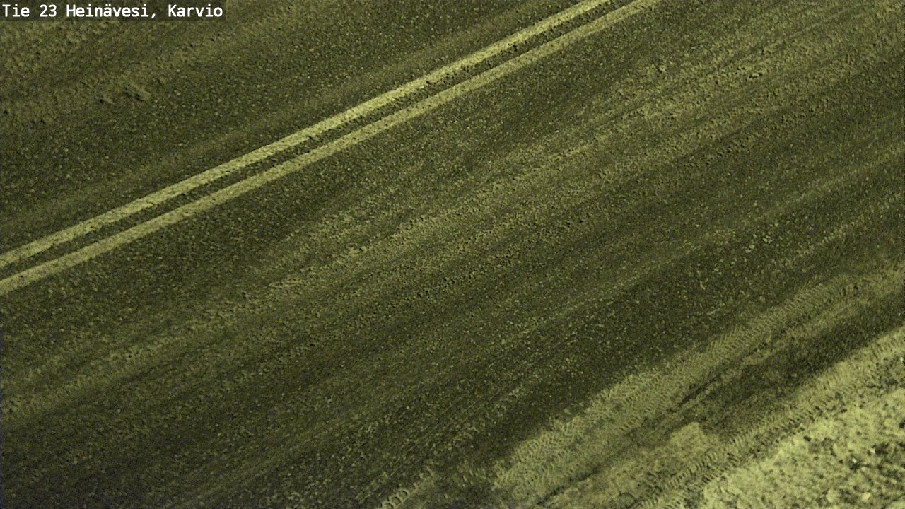 Weather Camera Image Road 23 Heinävesi, Karvio, Heinävesi, Pohjois-Karjala