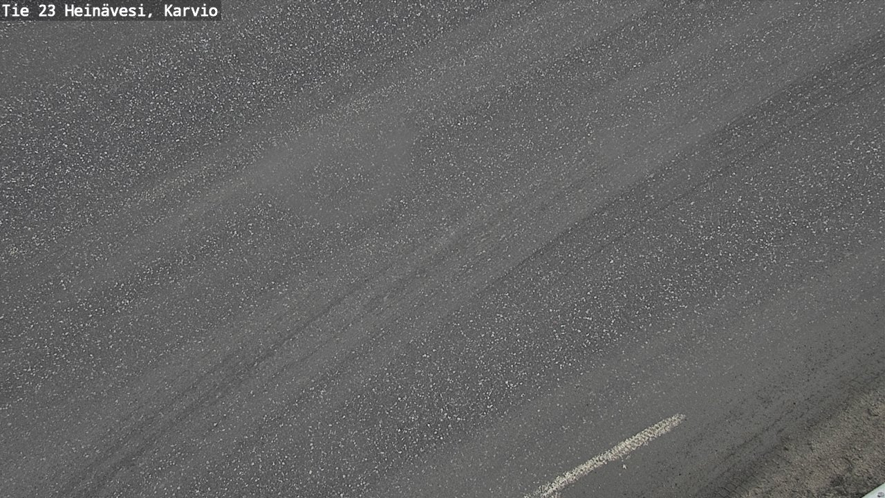 Weather Camera Image Väg 23 Heinävesi, Karvio, Heinävesi, Pohjois-Karjala