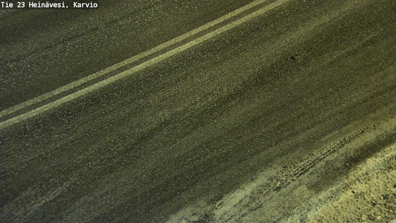 Weather Camera Image Road 23 Heinävesi, Karvio, Heinävesi, Pohjois-Karjala