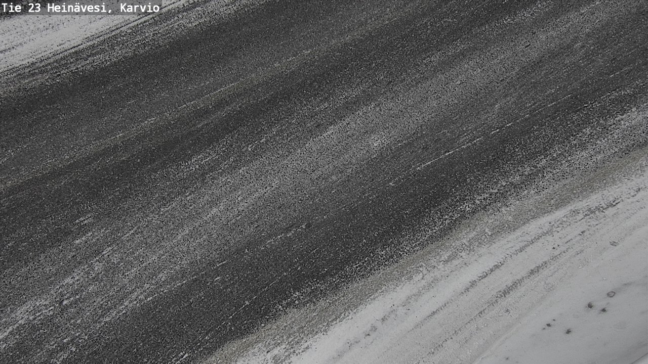 Weather Camera Image Road 23 Heinävesi, Karvio, Heinävesi, Pohjois-Karjala