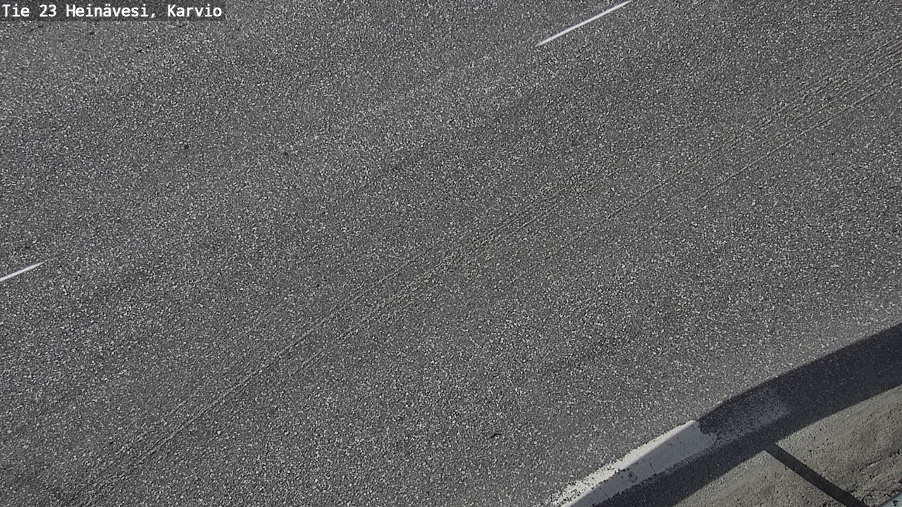 Weather Camera Image Väg 23 Heinävesi, Karvio, Heinävesi, Pohjois-Karjala