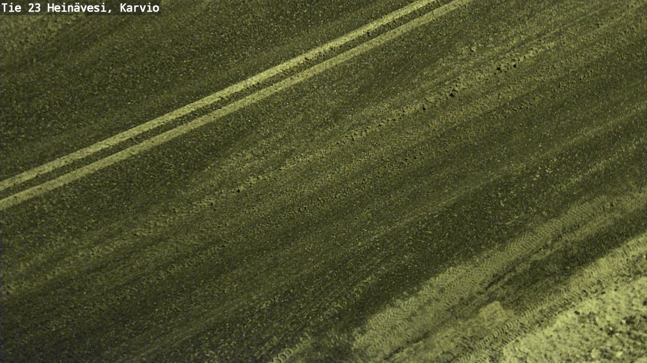 Weather Camera Image Road 23 Heinävesi, Karvio, Heinävesi, Pohjois-Karjala
