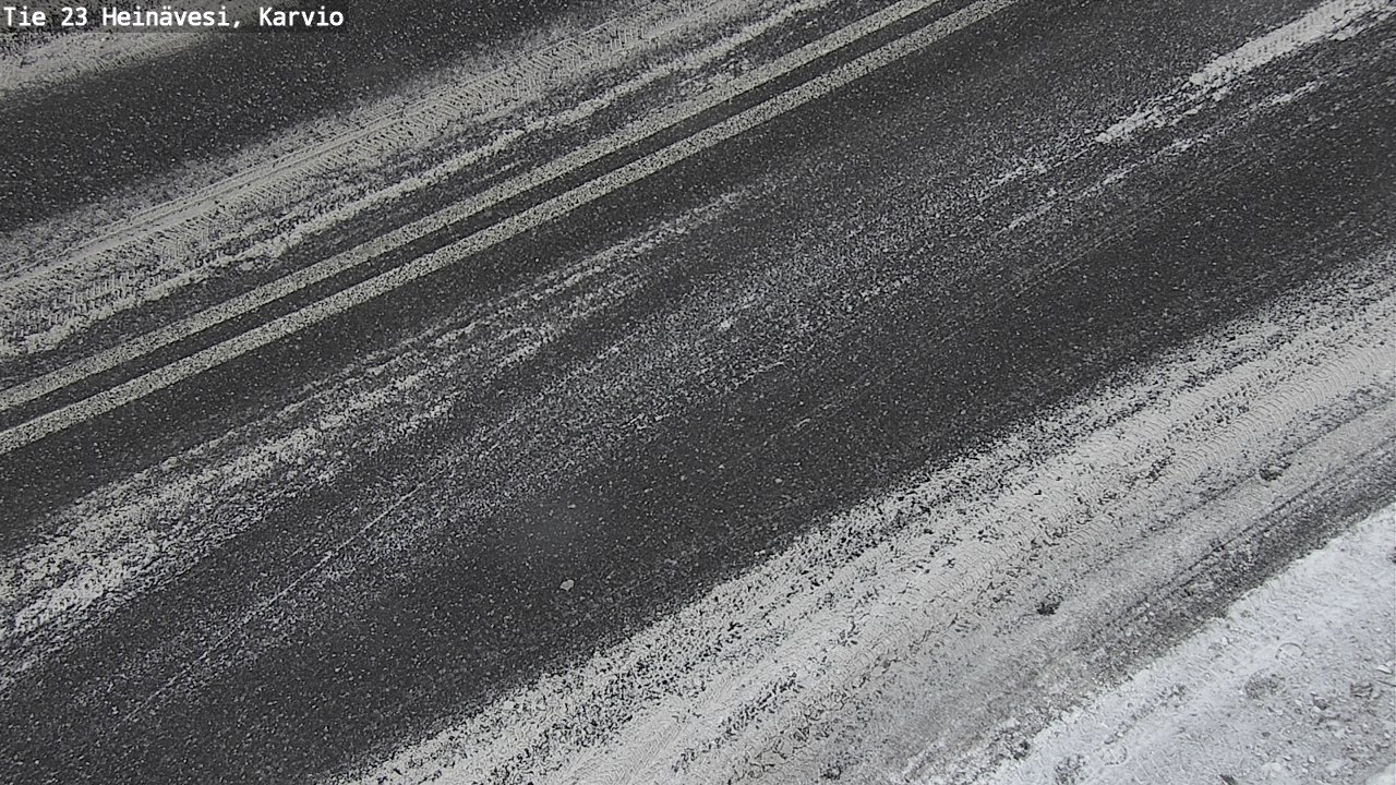 Weather Camera Image Road 23 Heinävesi, Karvio, Heinävesi, Pohjois-Karjala