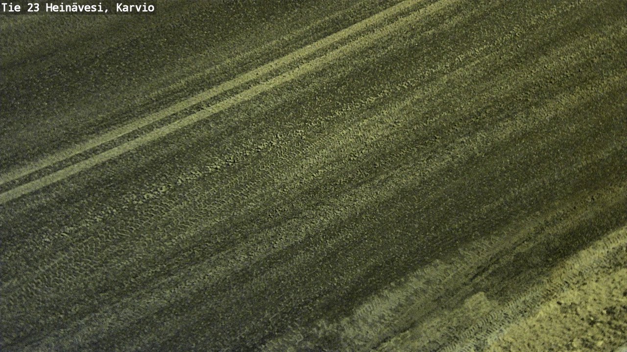 Weather Camera Image Road 23 Heinävesi, Karvio, Heinävesi, Pohjois-Karjala