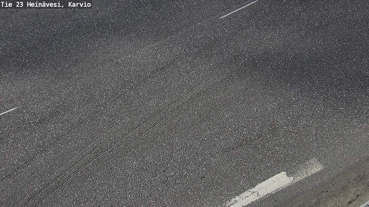 Weather Camera Image Road 23 Heinävesi, Karvio, Heinävesi, Pohjois-Karjala