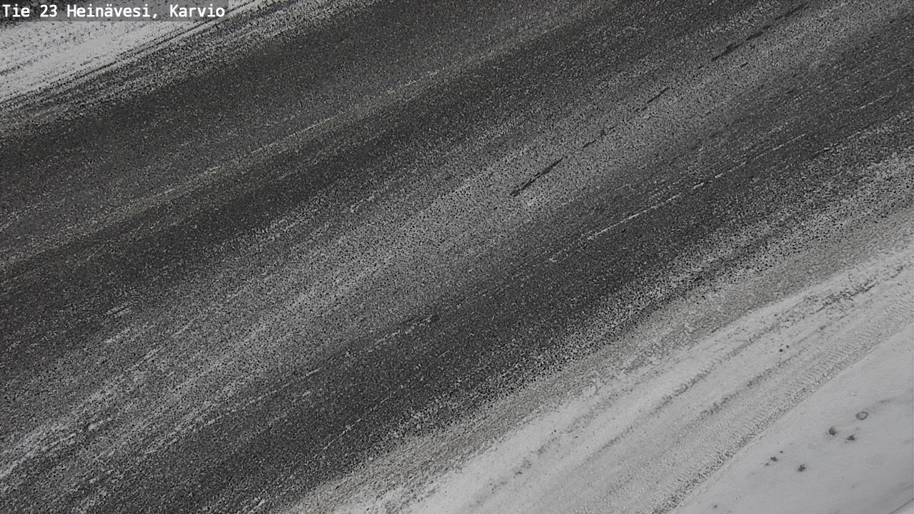 Weather Camera Image Road 23 Heinävesi, Karvio, Heinävesi, Pohjois-Karjala