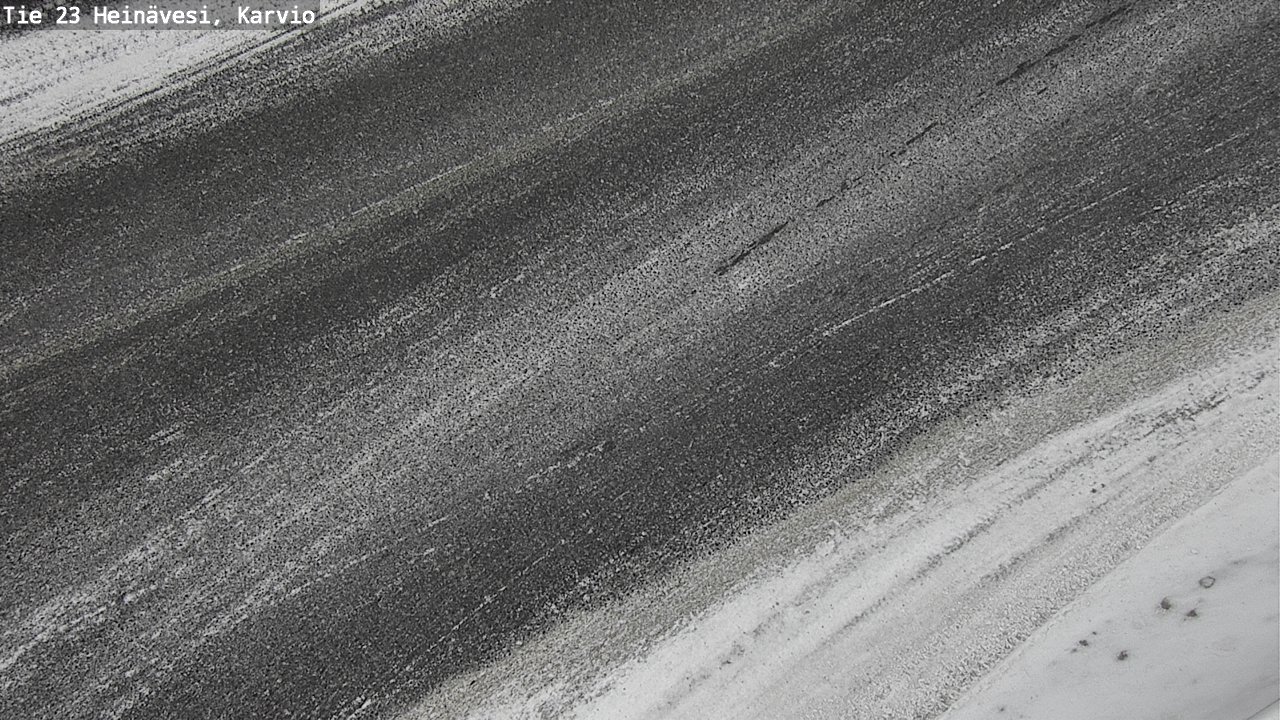 Weather Camera Image Road 23 Heinävesi, Karvio, Heinävesi, Pohjois-Karjala