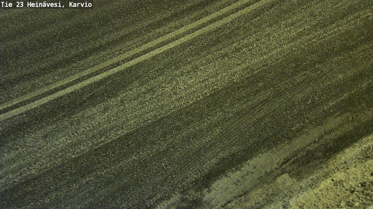 Weather Camera Image Road 23 Heinävesi, Karvio, Heinävesi, Pohjois-Karjala