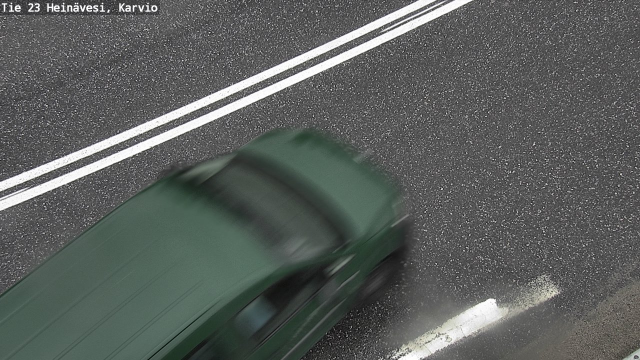 Weather Camera Image Road 23 Heinävesi, Karvio, Heinävesi, Pohjois-Karjala