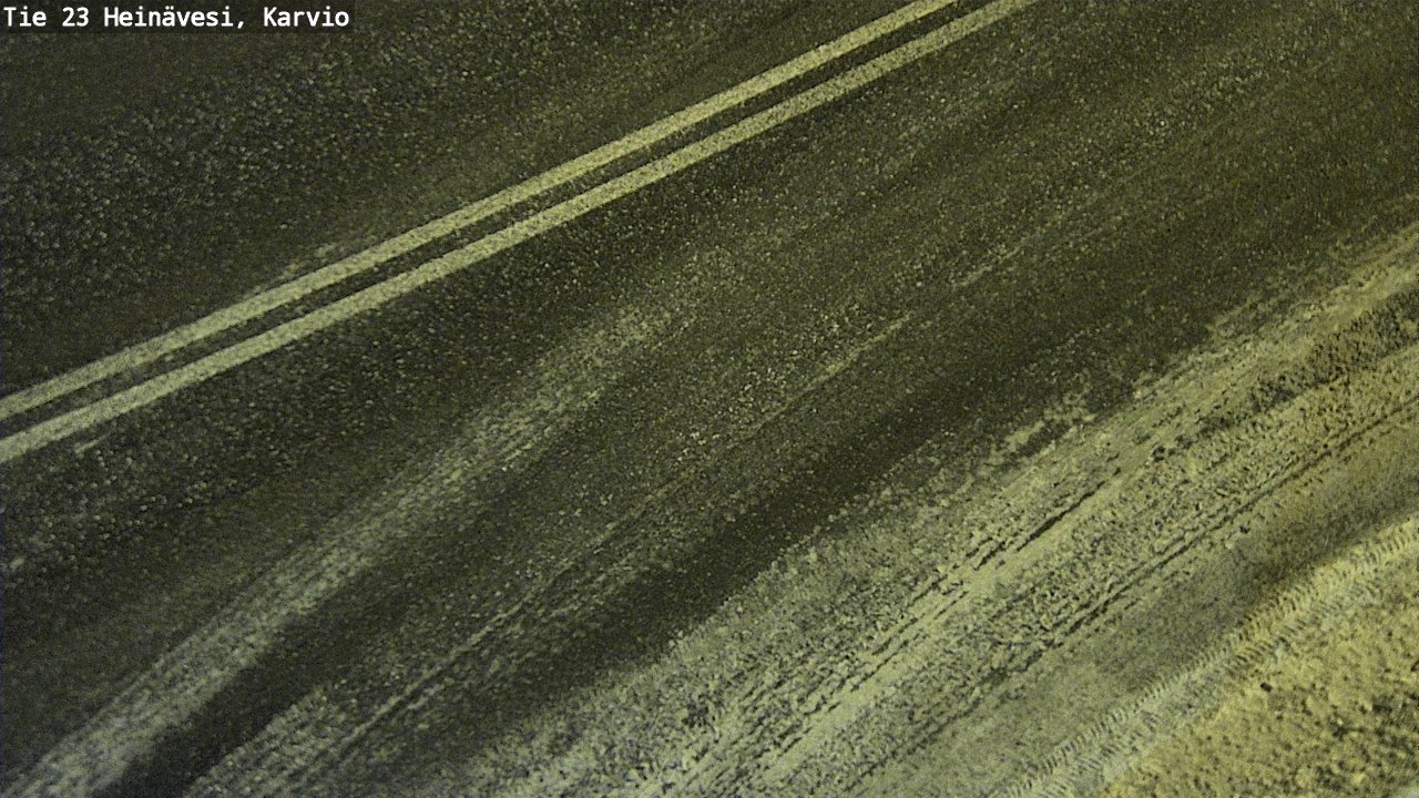 Weather Camera Image Road 23 Heinävesi, Karvio, Heinävesi, Pohjois-Karjala