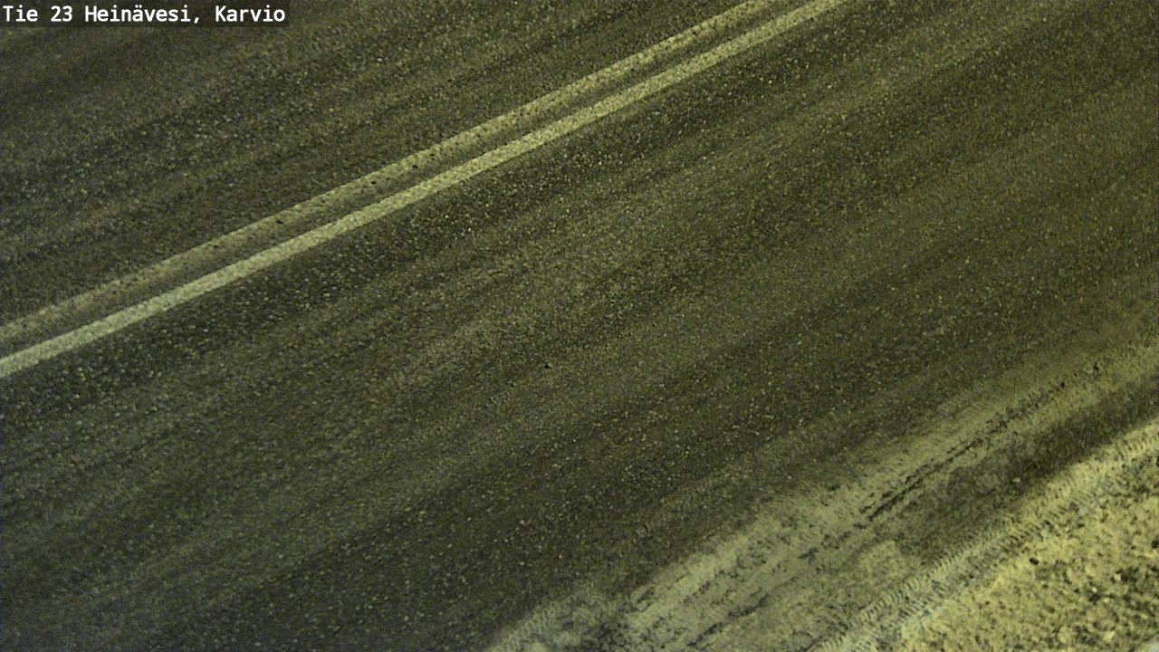 Weather Camera Image Road 23 Heinävesi, Karvio, Heinävesi, Pohjois-Karjala