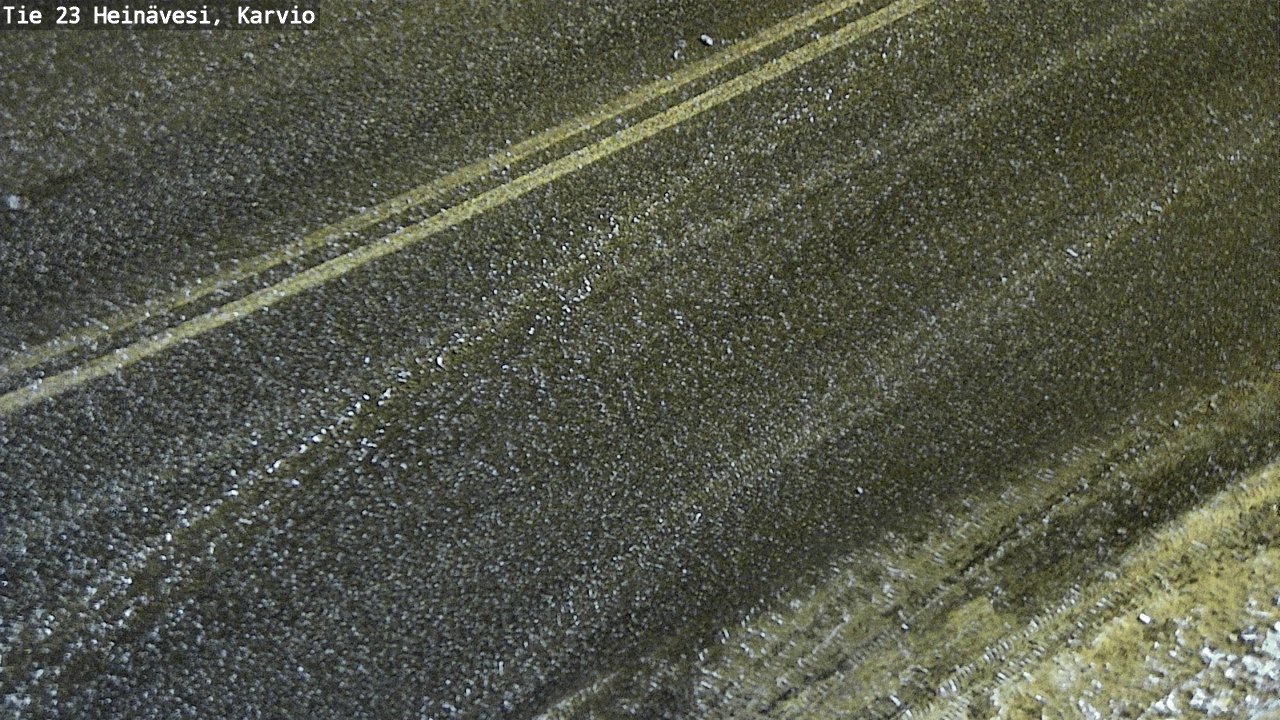 Weather Camera Image Road 23 Heinävesi, Karvio, Heinävesi, Pohjois-Karjala