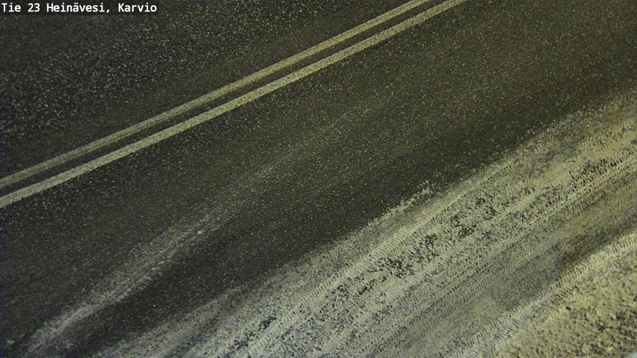 Weather Camera Image Road 23 Heinävesi, Karvio, Heinävesi, Pohjois-Karjala